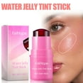 thumbnail image 4 of SDJMaWater Jelly Tint Stick, Blush Stick Blush Cream Milk Cooling Water Jelly Tint Lip Gloss, Sheer Lip & Cheek Stain, Long Lasting Jelly Texture Moisturising, 1000+ Swipes Per Stick, 4 of 9