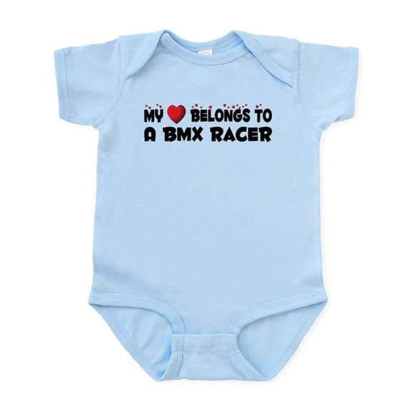 CafePress - Belongs To A BMX Racer Infant Bodysuit - Baby Light Bodysuit, Size Newborn - 24 Months