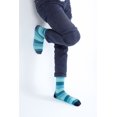 thumbnail image 3 of Faded Teal Stripe Socks, 3 of 3
