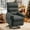Dark Grey, variant on Korser Power Lift Recliner Chair for Elderly with Side Pockets Linen for Small Spaces for Living Room,Brown