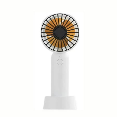 

Protable Handheld Fan Speed Adjustable with Base Strong Wind Mini Personal Fan 1200 mAh Upgraded for Girls Women Men Indoor Outdoor Travel Cooling Fan Desk Fan Pocket Fan Battery Operated Little