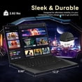 thumbnail image 6 of ASUS Zenbook 14" OLED Touch Laptop, Intel Core Ultra 9 285H, 32GB RAM, 3TB Storage(2TB SSD+1TB Docking Station Set), Intel Arc Graphics, Wi-Fi 7, Backlit Keyboard, Copilot, Win 11 Pro, Gray, 6 of 9