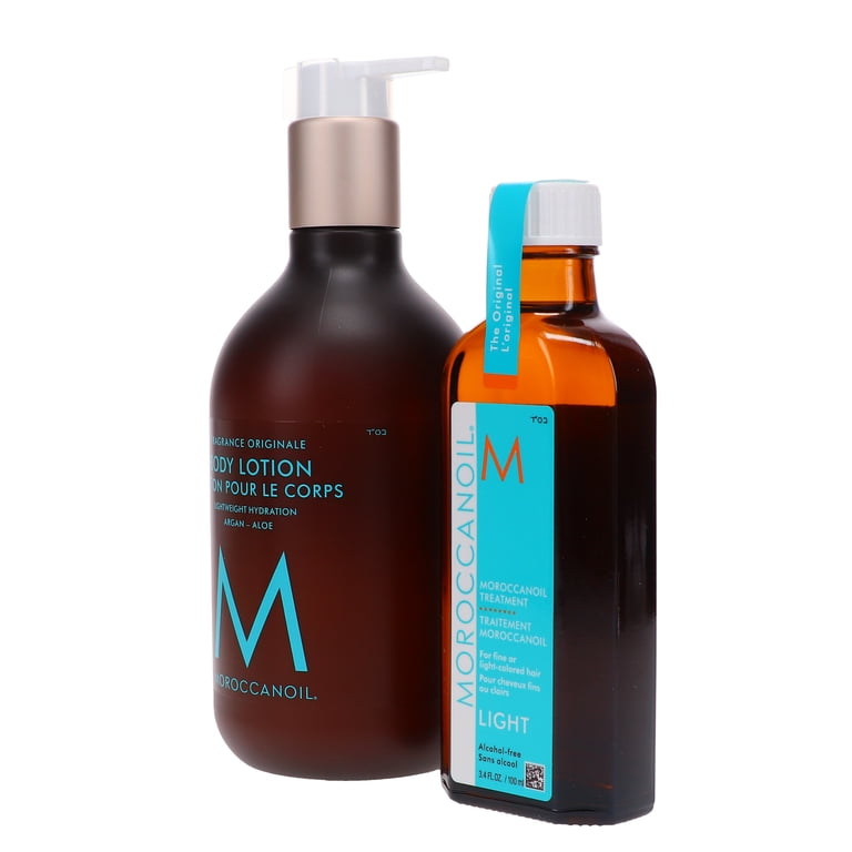 Moroccanoil Dream Duo Light, Conditions and Shines, Includes