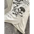 thumbnail image 4 of Spice Girl Vintage Slim-fit Short Sleeve Tshirts Summer Americanskull Print Gothic Tee Y2k Aesthetic Punk Casual Grunge Top, 4 of 11