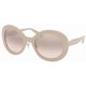 thumbnail image 2 of MIU MIU Sunglasses MU04VS 158204 CORE COLLECTION 04VS Beige + Brown/Silver, 2 of 6