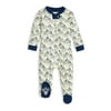 Burt's Bees Baby Newborn Baby Boy Organic Sleep 'N Play Pajamas (NB-9M)