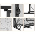 thumbnail image 3 of Fire Beauty Fireplace Screen with 2 Hinged Doors - Handcrafted Solid Steel Frame, Heavy Duty Metal Mesh & Powder Coat Finish, Spark Guard, 3 of 8