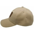 thumbnail image 6 of USA US U.S. America American Flag Khaki Tan Patch Baseball Cap CAP610A Hat, 6 of 6