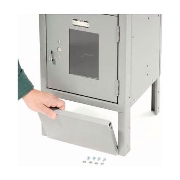 Global Industrial Front Base For 12""Wx6""H Gray Locker