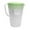 Green#2, variant on 2L Refrigerator Water Cooler Pitcher Large Capacity Cold Brew Tea Pot High Temperature Resistant Plastic Beverage Bucket for Home Kitchen Fruit Tea Infuser with Filter Iced Tea Water Dispenser Green