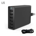 thumbnail image 3 of Inteprter 1 Juego de cabezales de de recarga USB, herramientas de carga significativas multipropósito para casa, tienda, viajes, oficina, Plog Teléfono y Comunicación Negro  Registro de EE. UU., 3 of 6