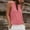 Hot Pink, variant on WCJM Women's Tanks and Camis Women Open Back High Neck Workout Athletic Gym Tank Top Sleeveless Basic Summer