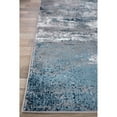 thumbnail image 4 of World Rug Gallery  Distressed Abstract Watercolor Area Rug Blue 9' x 12' 9' x 12' Indoor Living Room, Bedroom, Dining Room Navy, Ivory, Grey Rectangle, 4 of 5