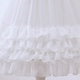 thumbnail image 5 of Vjnyvs White Bridal Wedding Petticoat Tulle Underskirt for Women Prom Dress, 5 of 7