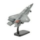 thumbnail image 2 of Modelo de avión de combate SU35 a escala 1/100 con base y decoración de mesa. gris, 2 of 9