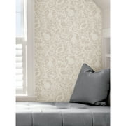 NuWallpaper Terrene Vinyl Peel And Stick Wallpaper, 216-in by 20.5-in, 30.75 sq. ft.