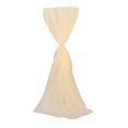 thumbnail image 3 of Cubiertas de tul para silla de boda, cubiertas de tapa trasera para silla, cortina de de mesa, decorativa DIY para fiesta, ventana, centro de champán Macarena Rollo de tul, 3 of 8