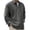 Dark Gray, variant on Men's Corduroy Button Down Shirt Casual Long Sleeve Loose Fit Square Neck Thick Cotton Shirt for Fall Winter Outdoor Daily Wear Army Green L