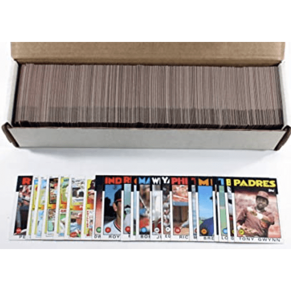 1986 Topps Baseball Complete Set (792) Ryan Clemens Rose