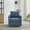 Blue, variant on Xukmct 360 Degree Swivel Club Chair Armchair with Metal Base, Upholstered Accent Chair for Living Room Bedroom Apartment, Gray