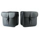thumbnail image 1 of Alforjas para motocicleta, bolsa de herramientas lateral de cuero PU resistente al agua, resistente al desgaste, 1 par, 1 of 12