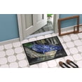 thumbnail image 4 of Carolines Treasures JMK1135JMAT Alligator Bleu Tapis Intérieur et Extérieur- 24 x 36 Po., 4 of 4