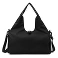 thumbnail image 2 of Bolso Bolsa de lona de viaje Deportes Gimnasio Yoga Tote Bag Weekender Bolsa de hombro con compartimento para zapatos, 2 of 8