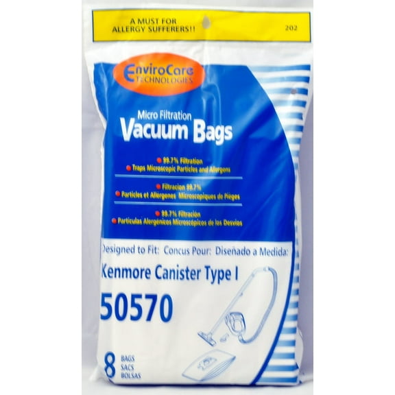 Kenmore Type I Canister Vacuum Cleaner Bags