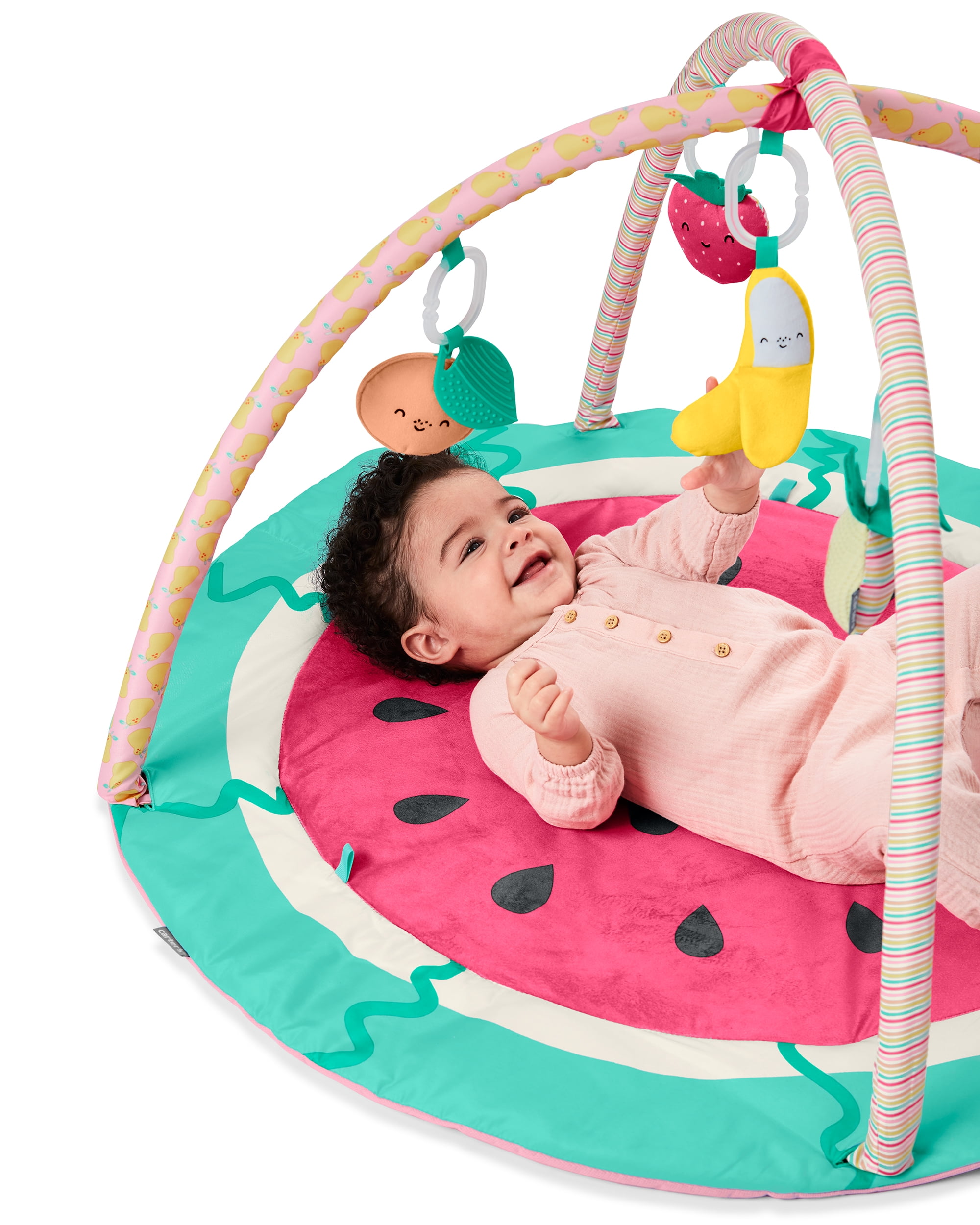 Skip Hop Fruity Fun Activity Play Gym, Pink, Age 0-2y, Baby Gyms