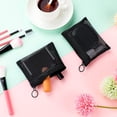 thumbnail image 3 of Minibolsa de cosméticos de malla negra, 10 x 12,7 cm (20 unidades), 3 of 7