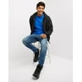thumbnail image 4 of Hanes Ultimate Men's Full-Zip Heavyweight Fleece Hoodie Black M, 4 of 4