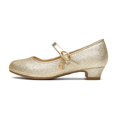 thumbnail image 3 of Zapatos de Vestir para Niñas DREAM PAIRS KFL219 Mary Jane Dorados con Tacón Bajo, 3 of 6