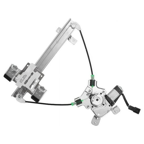 Rear Left Power Window Regulator and Motor Assembly 1 - Compatible with 2007 - 2014 Chevy Tahoe 2008 2009 2010 2011 2012 2013