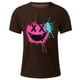 thumbnail image 4 of Blusas y camisas de manga corta con cuello redondo para hombre, blusas casuales de verano a la moda con cuello redondo y estampado para hombre., 4 of 4