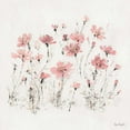 thumbnail image 2 of Audit, Lisa 26x26 White Modern Wood Framed Museum Art Print Titled - Wildflowers III Pink, 2 of 4