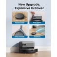 thumbnail image 3 of eufy C10 Robot Vacuum Self Emptying, 8 Weeks Hands Free, Advanced Smart Mapping with LiDAR Navigation, Edge Expansion Brush for Pet Hair, Carpet Detection, 3 of 8