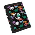 thumbnail image 2 of Chririnla Polyester Fabric Children's Wallet with Colorful Dinosaur Print, Zipper Closure Youth Trifold Pouch for Travel and Sports, 2 of 6