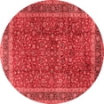 thumbnail image 1 of Ahgly Company Indoor Round Persian Red Traditional Area Rugs, 4' Round, 1 of 4