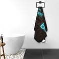thumbnail image 6 of Zufioo Neon Sign For Books Print Coral Fleece Bath Towel 27x55 Inches, Absorbent and Quick-drying Bath Towel, Suitable for Adults and Children, 6 of 8