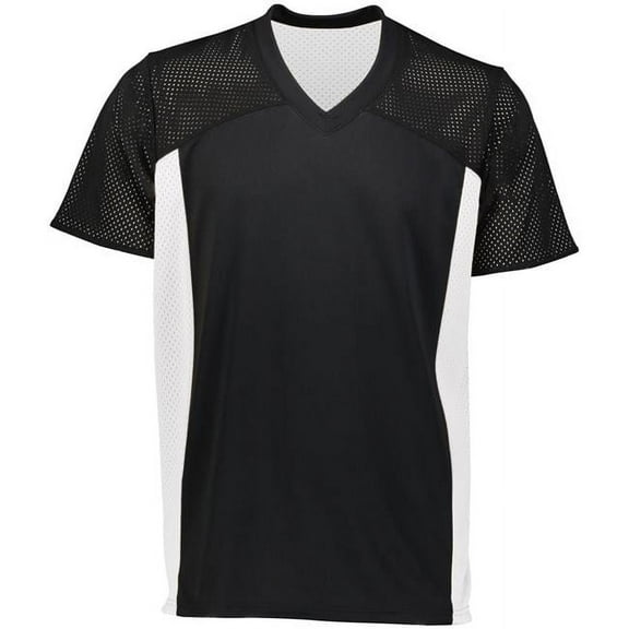 Augusta Reversible Flag Football Jersey 264 Black/White L