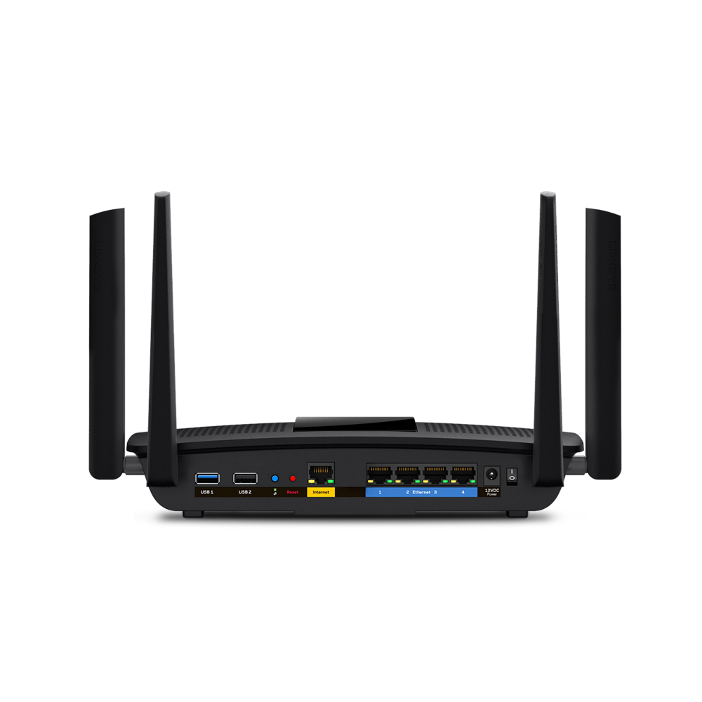 Linksys AC2600 4x4 MU-MIMO Dual-Band Gigabit Router with USB 3.0 and eSATA (EA8100) - image 6 of 9