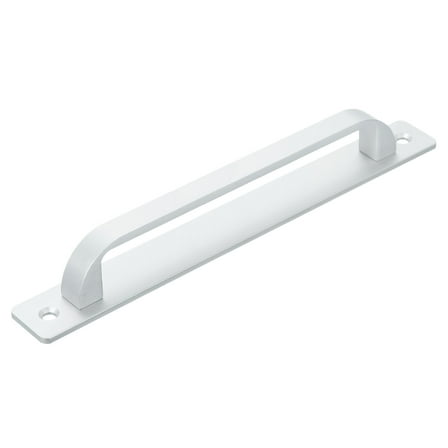 1 Pack Barn Door Handle, 8.35 Door Pull Handles, Patio Gate Handle, Silver