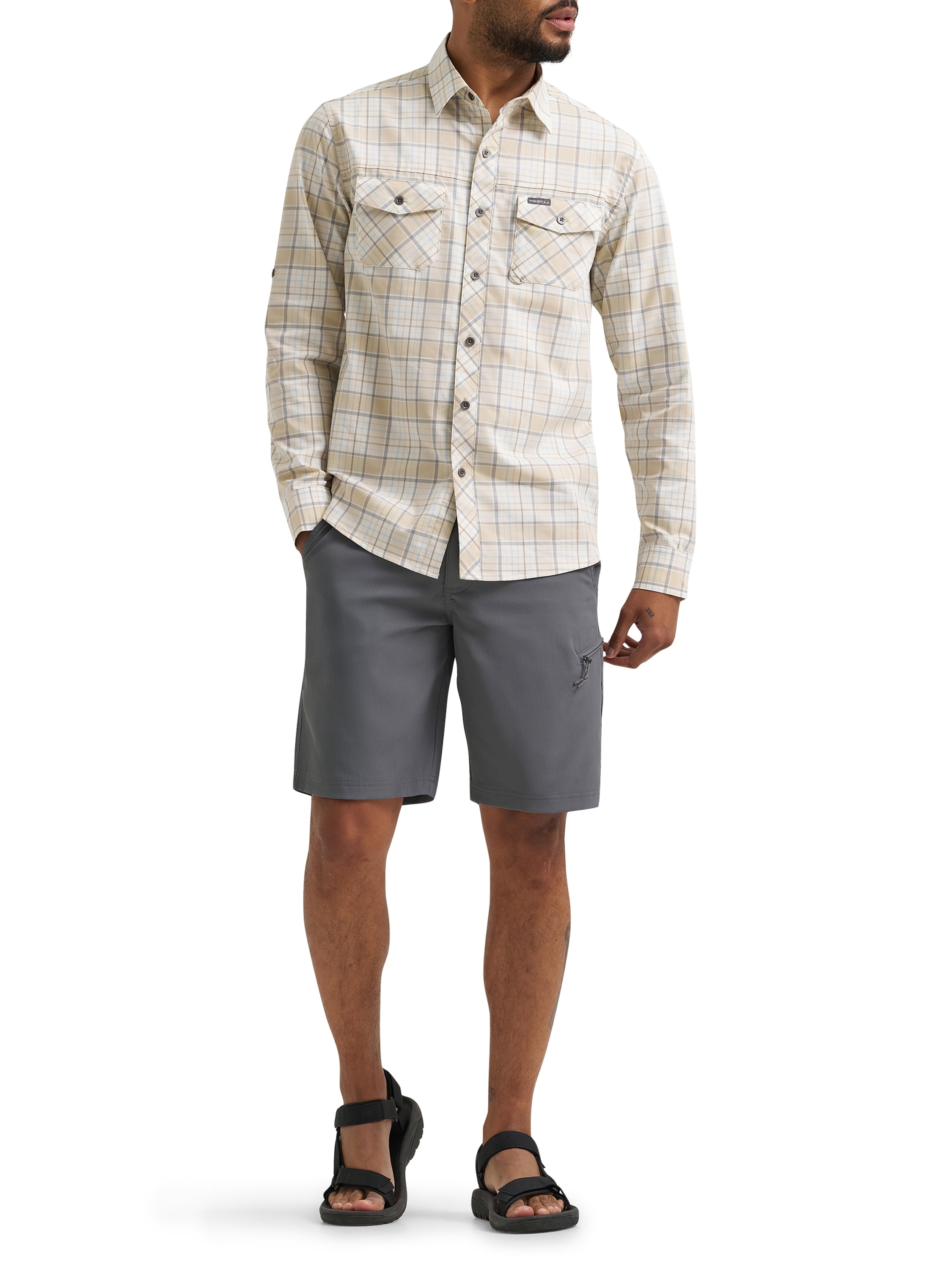 Wrangler Mens Long Sleeve All Season Stretch