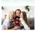thumbnail image 6 of DolliBu I LOVE YOU Plush Sitting Black Bear – Cute Stuffed Animal with Red Shirt for Valentine, Anniversary, Romantic Date, Boyfriend, or Girlfriend Gift – 6 Inches, 6 of 6