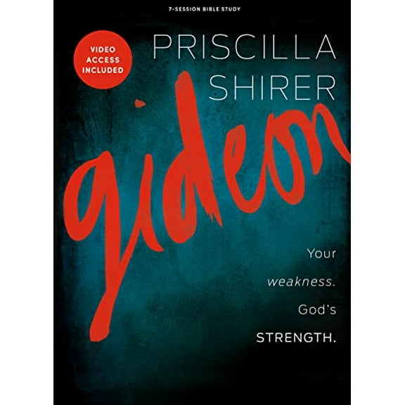 Pre-Owned Gideon - Bible Study Book with Video Access: Your Weakness. God's Strength. (Paperback) 1087789095 9781087789095