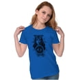 thumbnail image 4 of Butterfly Moth Spiritual Crystal Ball Womens Slim Fit Graphic Tee Brisco Brands M, 4 of 5