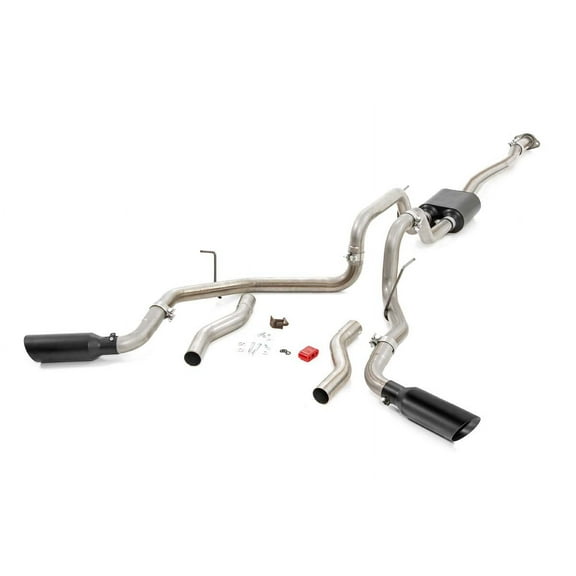 Rough Country Dual Cat-Back Exhaust for 99-06 Chevy/GMC 1500