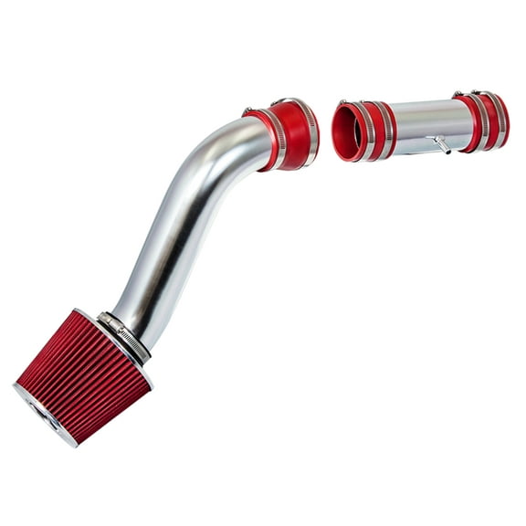 Rtunes Racing Cold Air Intake Kit   Filter Combo RED Compatible For 91-93 Compatible Ford Thunderbird 5.0L V8