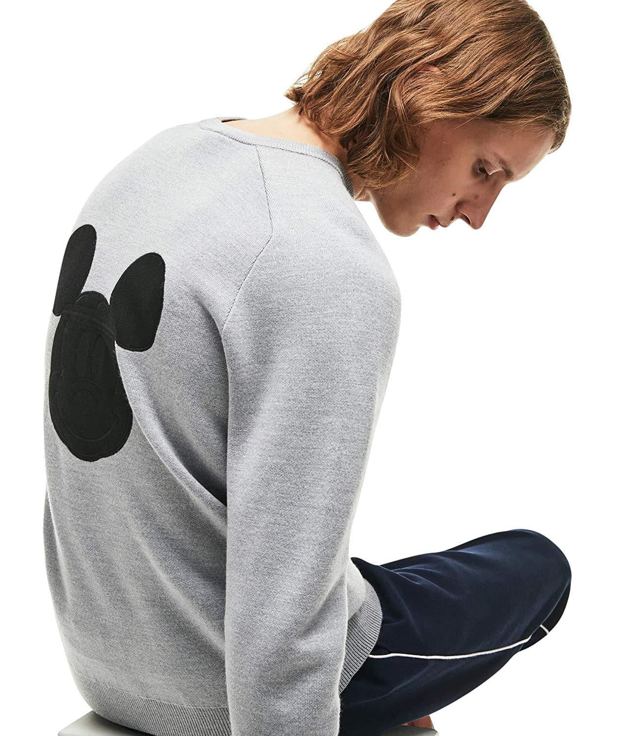Lacoste mickey mouse sweatshirt best sale