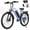 Blue, variant on VIPDRIVE 26" Electric Bicycle for Adults & Women, Peak 750W Motor E-Bikes, 48V 7.8Ah Battery, 7-Speed, City Cruiser E-Bike, LCD Display, 50 Mi Range(UL2849)